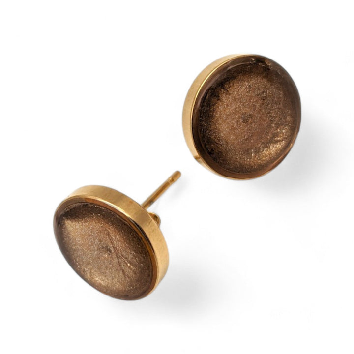 Golden Glow Studs - Ohrstecker