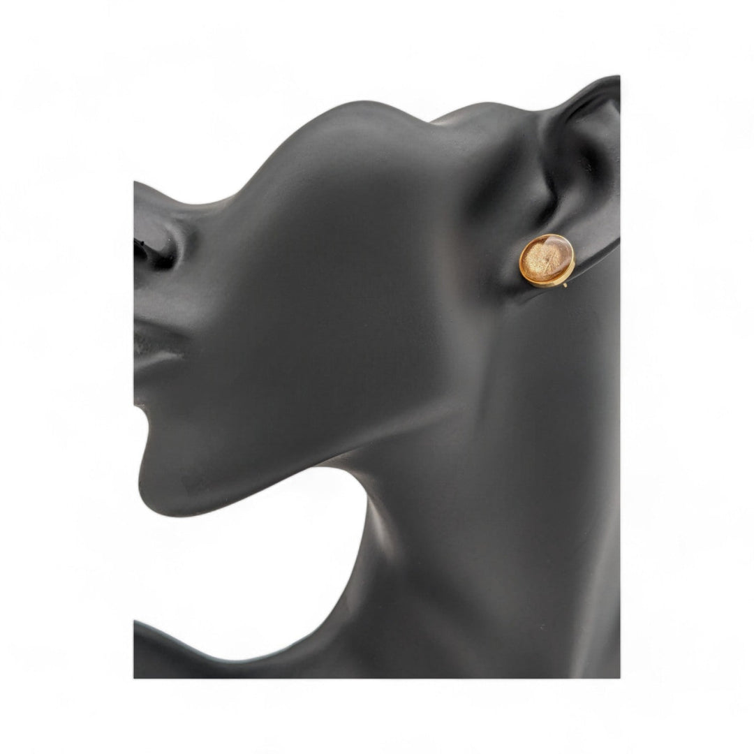 Golden Glow Studs - Ohrstecker