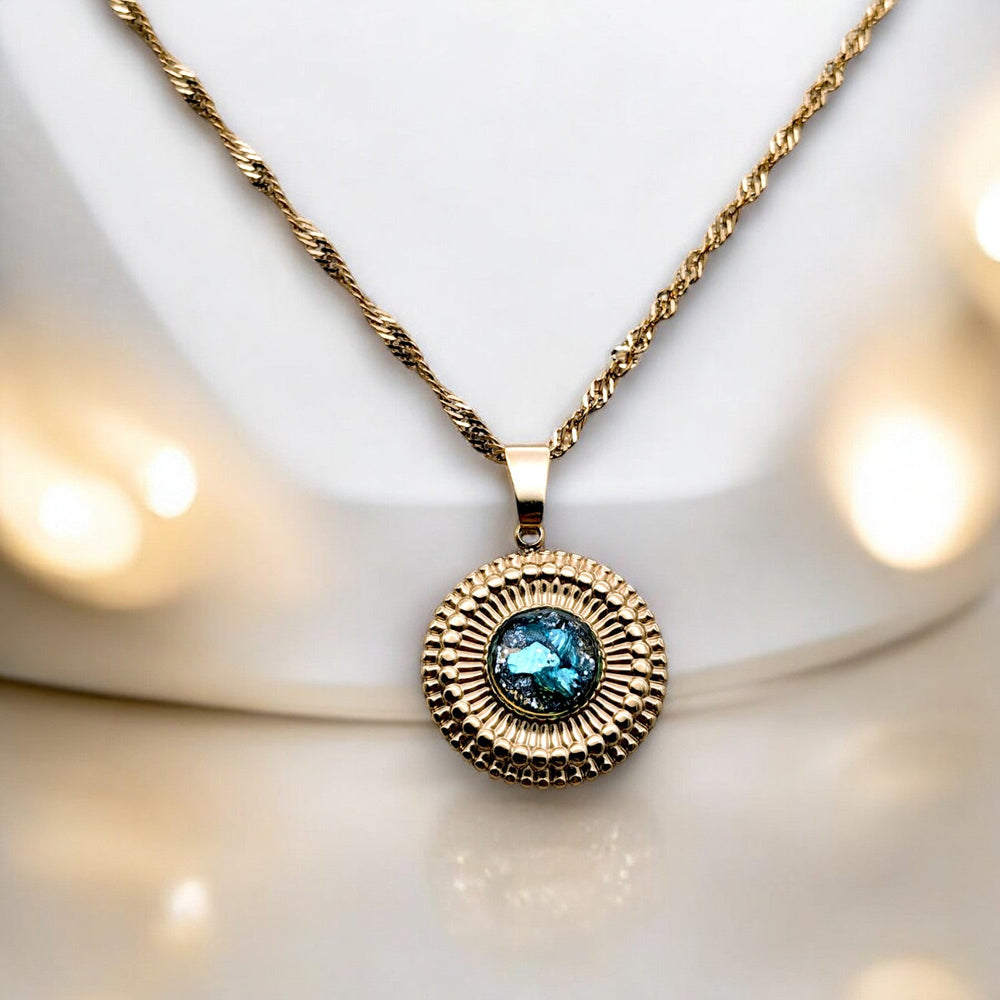 Aqua Gem - Prince of Wales-Kette