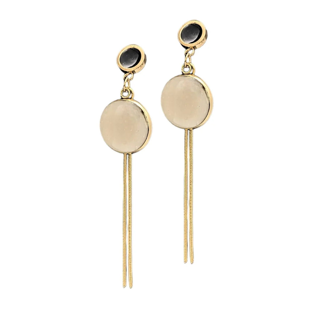 Elegant Tassel Enamel - Ohrstecker