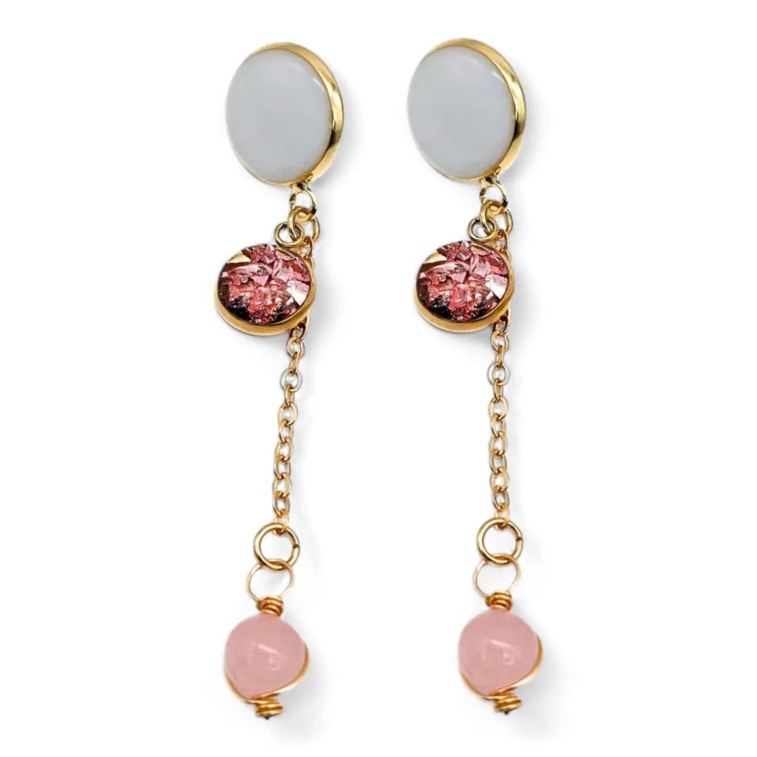 Gemstone Grace Studs - Ohrstecker